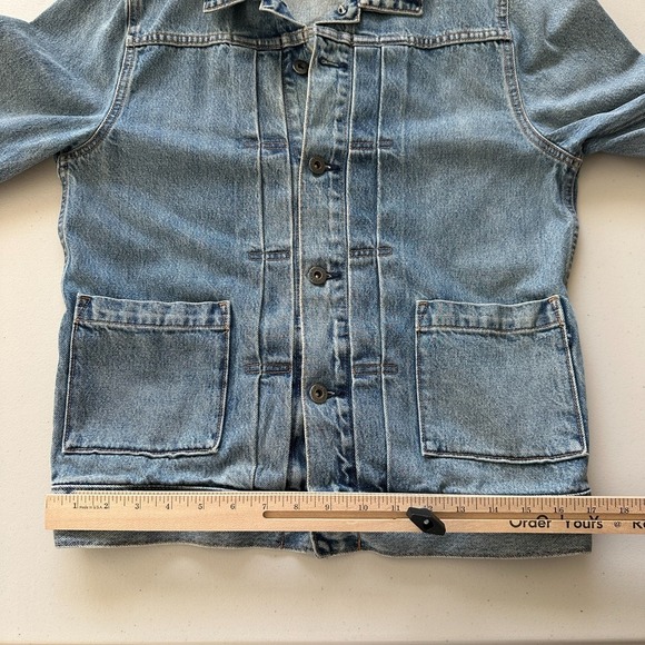 Levis Denim Jacket Mens Small Type 2 Trucker Made & Crafted Unisex - Picture 13 of 16
